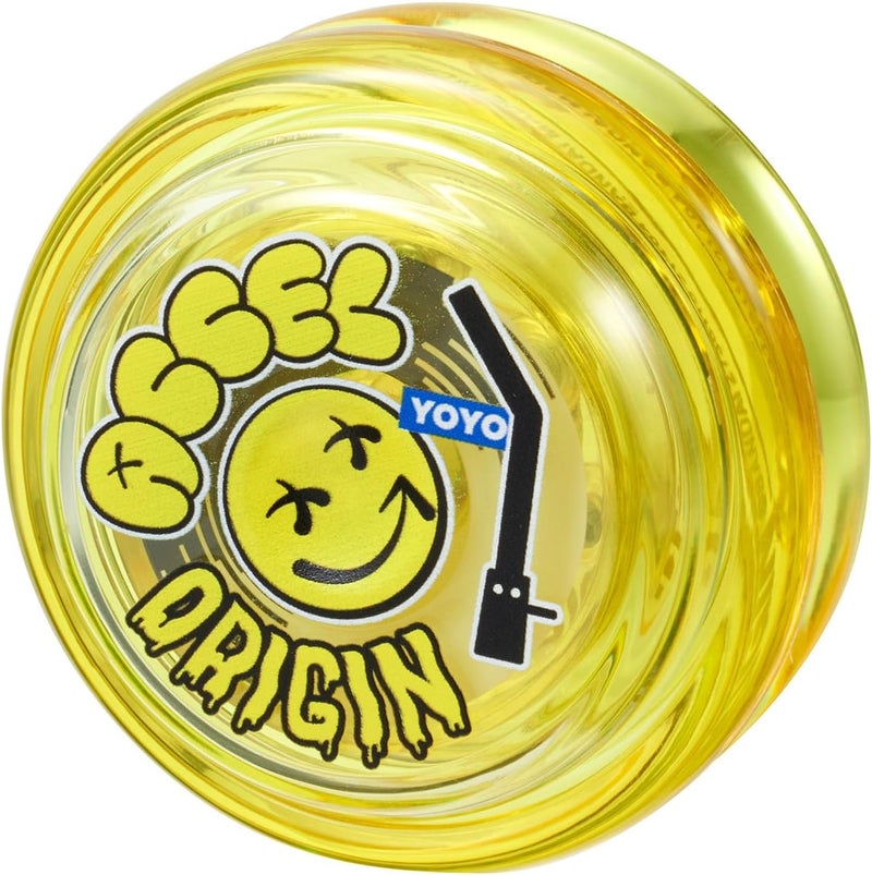 Ban Dai Bandai 60004 Accel Hyper Yo Yellow, Skill Game, Optimised JoJo for Children from 8 Years, with its Accel System, Test All Tricks Quickly and Easily - Image 3